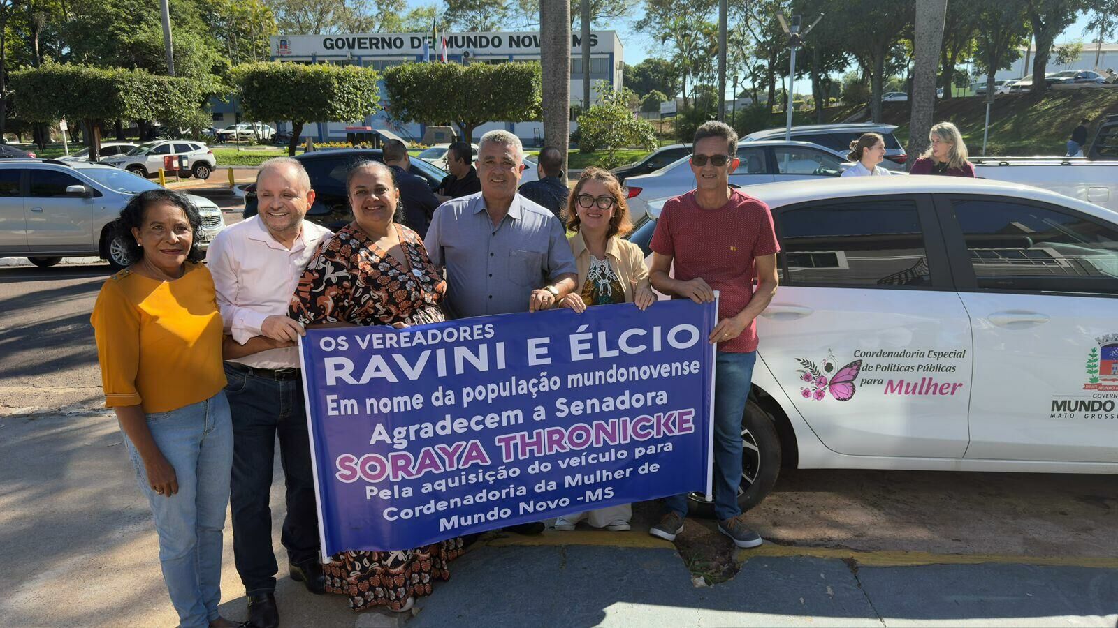 Imagem de compartilhamento para o artigo Soraya Thronicke reforça rede de proteção às mulheres em Mundo Novo da MS Todo dia